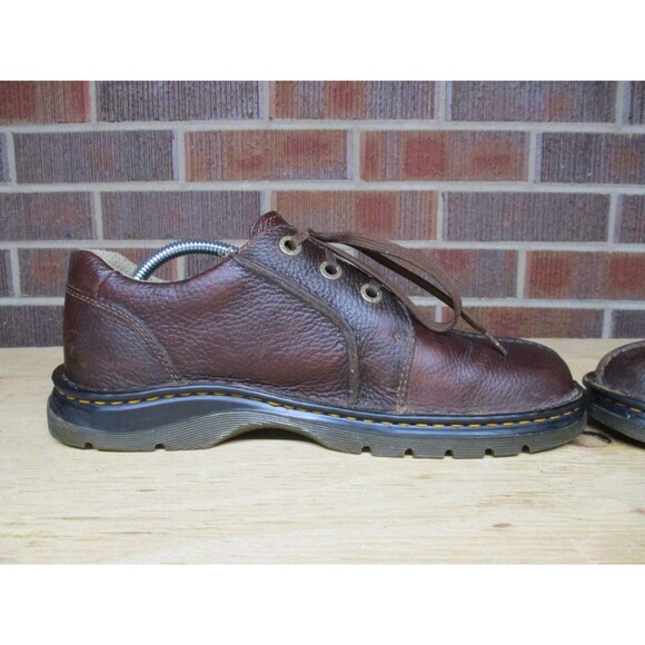 Dr. Martens Mens 10 Brown Leather Ripley Shoes Lace Up Oxford Sneakers Womens 11 main image 8